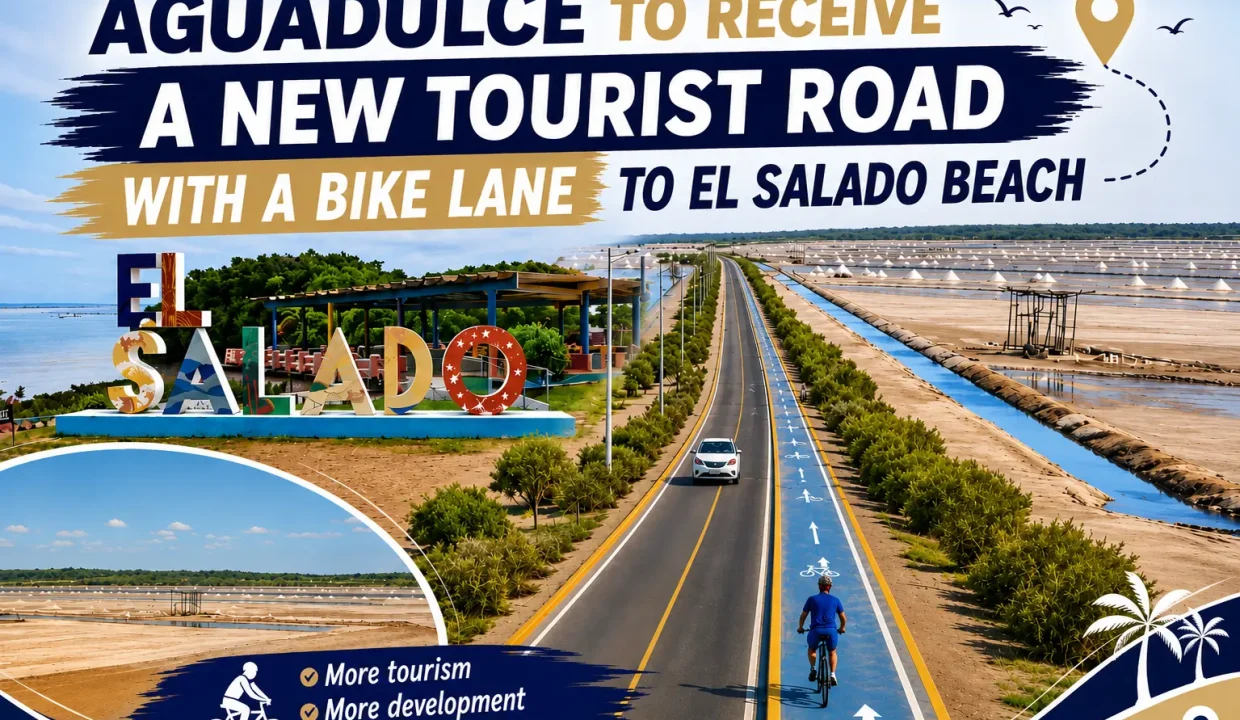 New tourist road project with bike lane to invest in Aguadulce Panama market